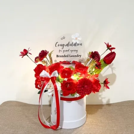 Bloom Box Akrilik Ucapan Grand Opening Teluk Bintuni